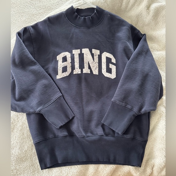 Anine Bing Tops - Anine Bing Mockneck sweatshirt